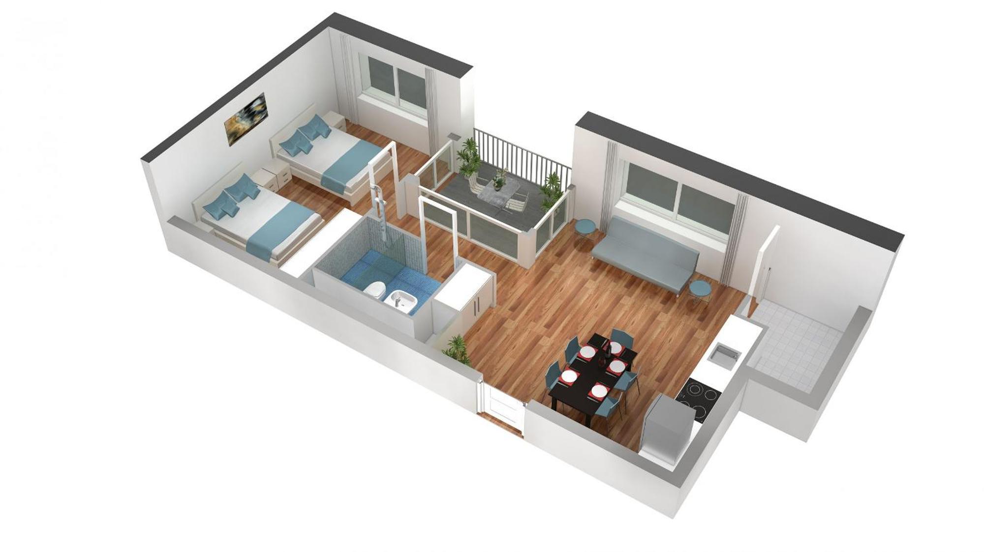 בזל Hitrental Messe Apartments מראה חיצוני תמונה